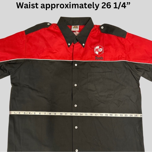 Speed Zone Race Gear Embroidered HD Tool Button Down Race Pit Style Shirt. - Picture 10 of 14